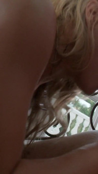 Brides Want Cock Scene-3_beautiful Busty Blonde Nikky Thorne Enjoys Anal on the Stairs of Her House