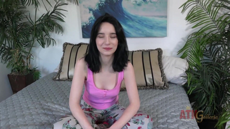 ATKIngdom Fans: Lily Moon shows her pussy during interview