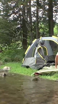 Video of Tanning Beauties Outdoors Taken by Campground Manager