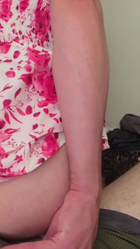 Amateur Redhead Girls Lap Dance in Dress POV