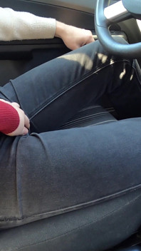 Wife Wants to Fuck in the Car and Rides My Hard Cock for a Nice and Wet Creampie