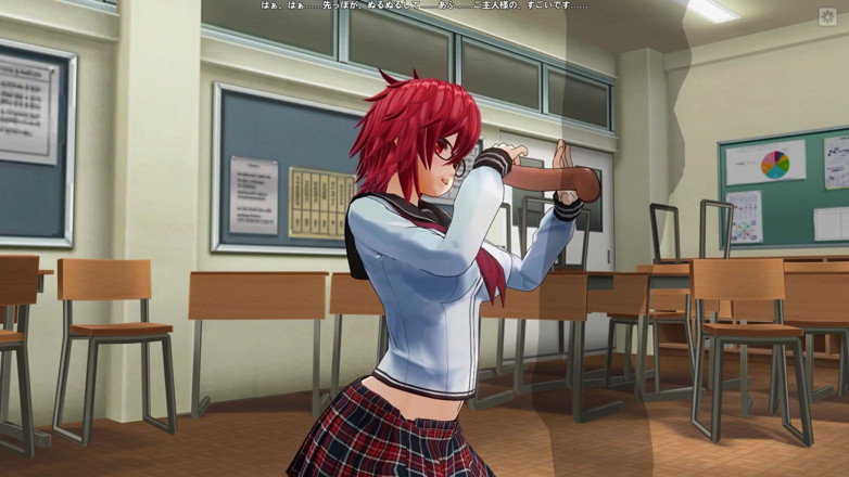 H3DC: 3d hentai girl with red hair jerks off your cock