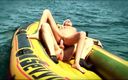 Hand Lotion Studios: Beautiful Blonde Gets Fuck In The Raft While Being Rescued