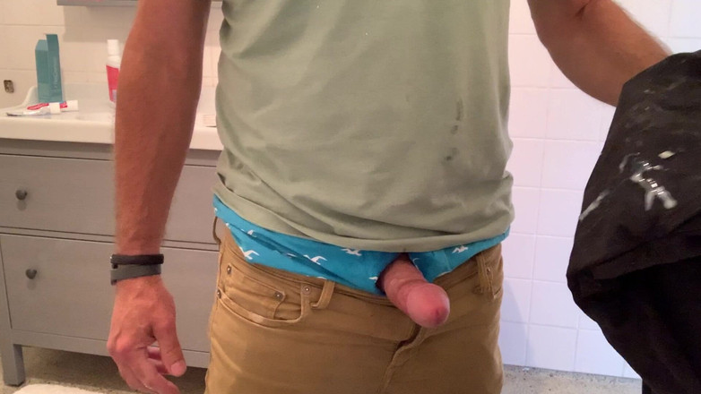 TJenner: 撸管，在我的拳击手，牛仔裤，尝试鸡巴，未ed