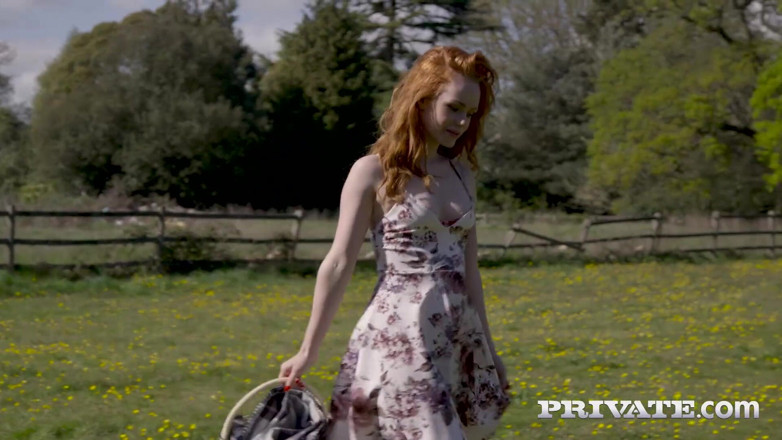 Private.com: Ella Hughes in hyde park without panties