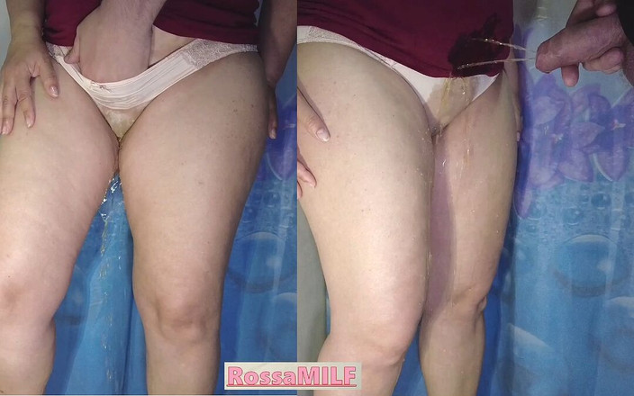RossaMILF: Ensemble, nous mouillages ma nouvelle culotte de pipi 1080p