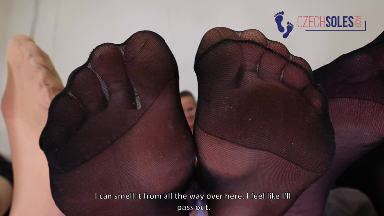 Czech Soles - foot fetish content: Manager Gets His Triple Office Domination POV