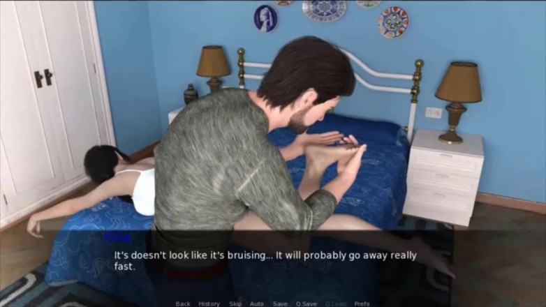 Visual Novels: Pine falls part 15