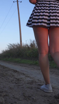 Peeking on Hot Asian Girl Flashing Panties Under Skirt Fantasy