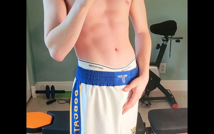 Delight: Twinks Cute Abs and Dick in Socks