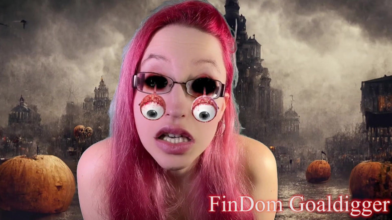 FinDom Goaldigger: Halloween income slave transformation