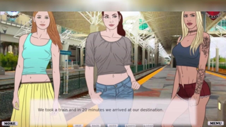 3DXXXTEEN2 Cartoon: A trip to the beach. 3D porn cartoon sex