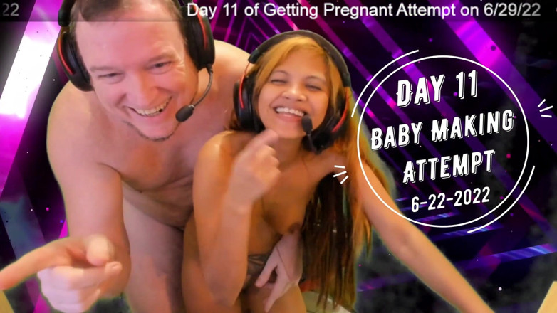 SexyGamingCouple: Day 11 wife breeding attempt - SexyGamingCouple