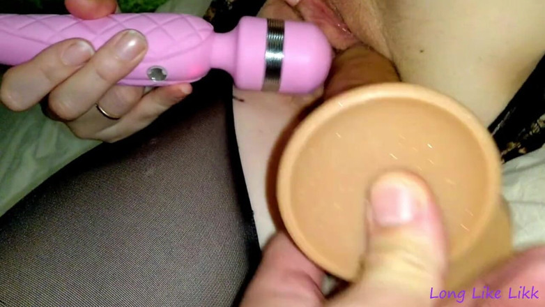 LongLikeLikk: orgasm with dildo