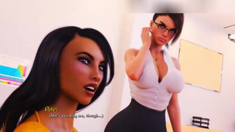 3DXXXTEEN2 Cartoon: Kencan yang disiram dengan sentuhan brokoli. Seks kartun porno 3D