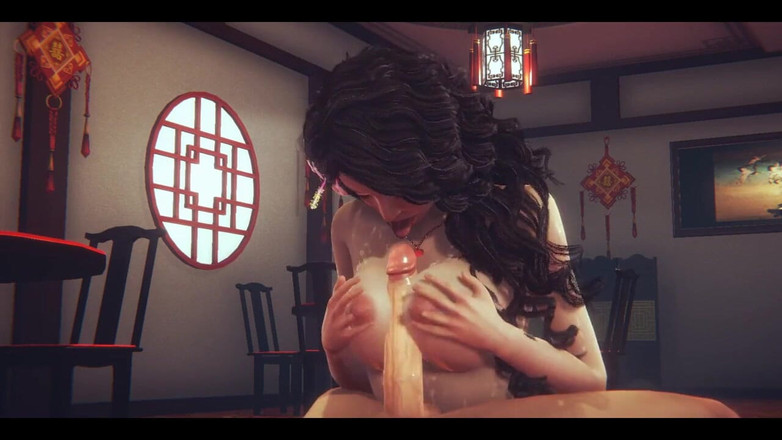 HentaiTubes: Hentai sin censura - trío teniendo sexo con 2 camareras en un...