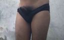 Lustyizlife: Teen Indian Boy Wearing Black Panty While Pissing in the...