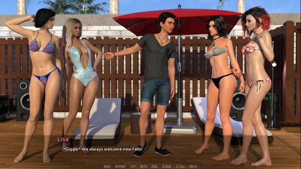 Dirty GamesXxX: Стань рок-звездой: сексуальные девушки на вечеринке у бассейна, эпизод 60