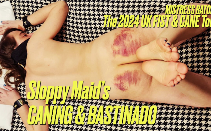 MistressBaton: Descuidado azotes y bastinado de la criada