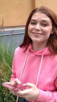 Katerina gets covered in cum