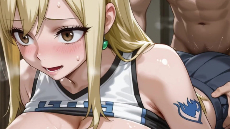 Prznai: Erza, Lucy X Natsu (ffm) Ft V2
