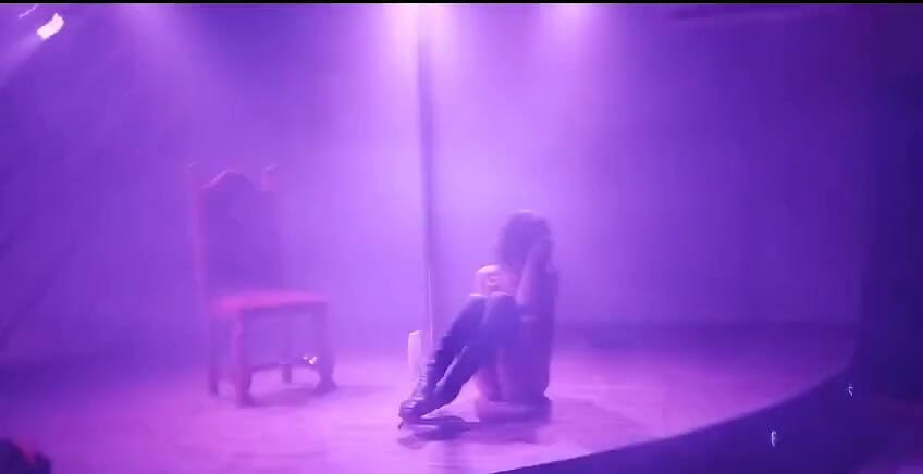 Spaingirl Natalie: Auftritt Show Lucifer Club Liberal 2023