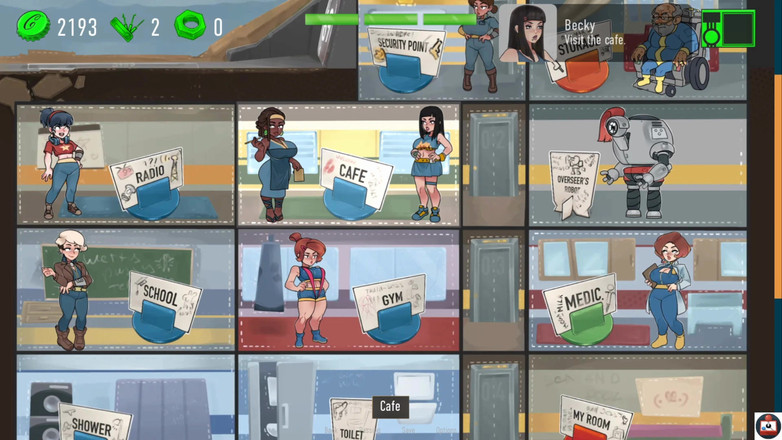 Joystick Cinema: Deep Vault 69 - (ч. 09) - уклав угоду з офіціанткою