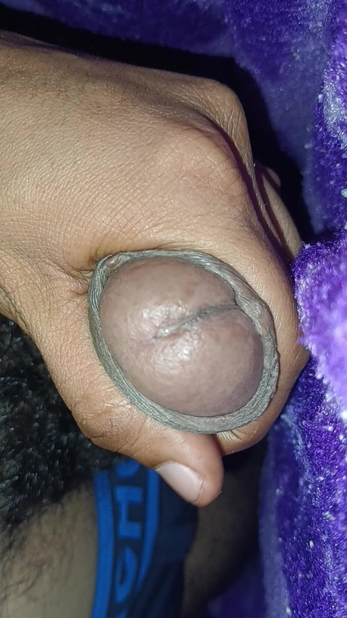 Luckky: A Indian Young Boy Is Playing with His Penis Inside...