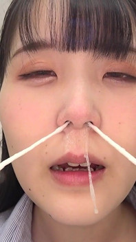 Internet Premiere - Miina Konno's Exclusive Snot - Nose Fetish