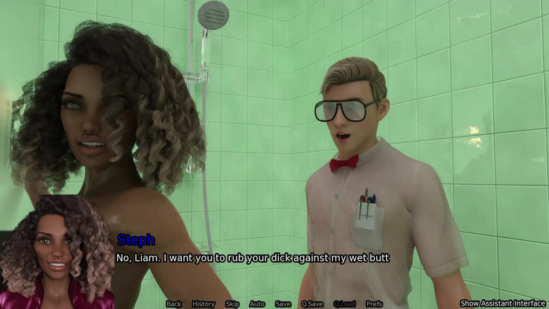 Studio-77: Sexbot steph route # 3 - animovaná sexuální hra