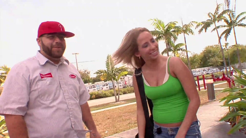 Fuck And Go: Young slut can't believe how this cock is hard!