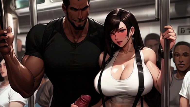 Spicy Toons: Tifa Always Meets the Most Interesting People on the Midgar...