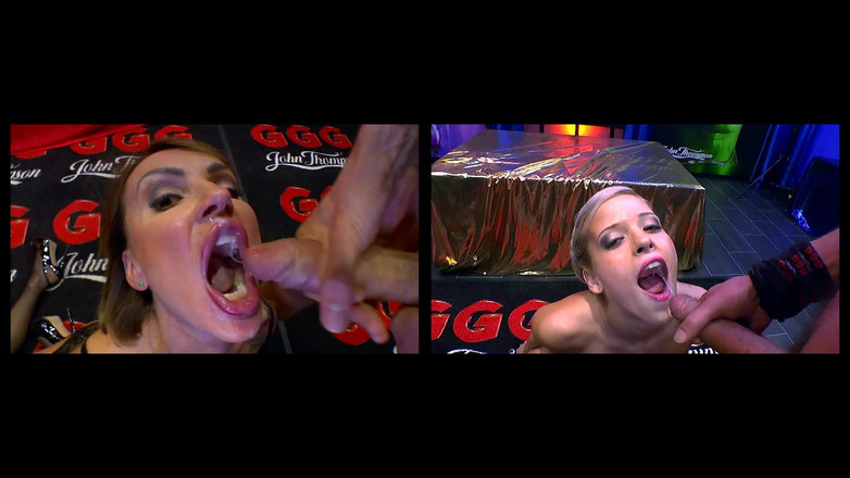 Jerk off and suck until the bitter end: 噛みつきまでオナニーしてしゃぶる - 彼女は飽き足らない - 20人の男が彼女を終わらせる