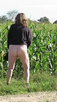 Patricia in Corn Field