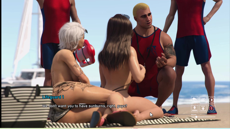 Johannes Gaming: Kroki De Bauchery 38 Ive bawił się na plaży opalanie topless