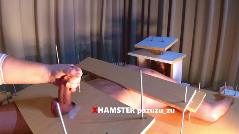 Pazuzu_zu: Feet tickling + CFNM femdom cbt handjob. Ruined orgasm + post orgasm...