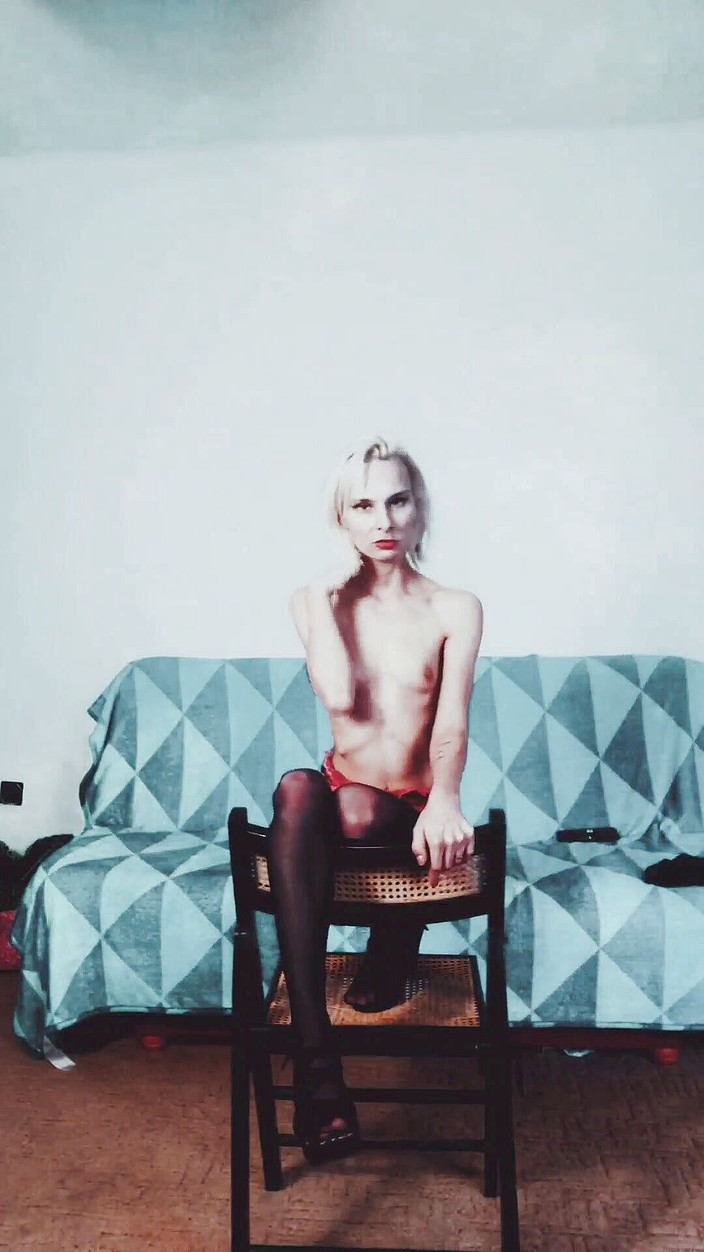 Wet Pussy Fuck: Mager het tjej sexig striptease striptease dans erotisk dans sex -...