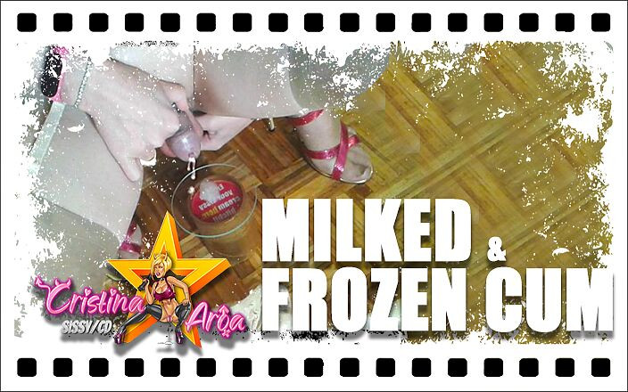 Cristina Aroa: Сіссі в цнотливості доїть свою простату і збирає сперму