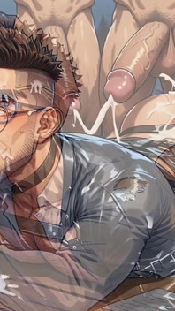 Big Cock Gay Threesum Fuck