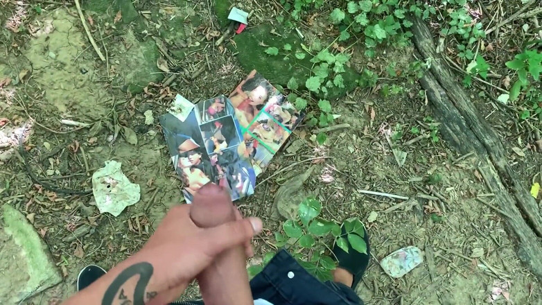 Idmir Sugary: Tlustý penis Obrovský výstřik na pornmagazine v cestovní oblasti