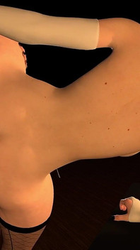 Suore futa con una gamba sopra la spalla | 3D Porno