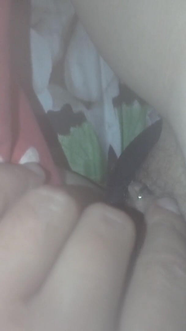 Obsidian22: Filming underwear &amp; pussy at night