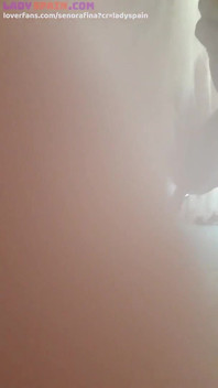 Mrs. Fina Shoves a Kitchen Pestle up Her Cunt