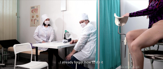Medical fetish studio gynclub: Gyno Exam 132