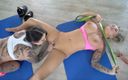 Casting66: Hottest Fitness Lesbian Fuck with Two Big Tits Milfs