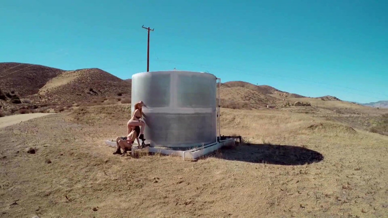 Lezdom Austria: Lesbian sex at the wasteland