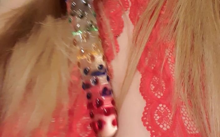 Mandy Foxxx: Dona de casa entediada esguichadora sozinha no Dia dos Namorados...