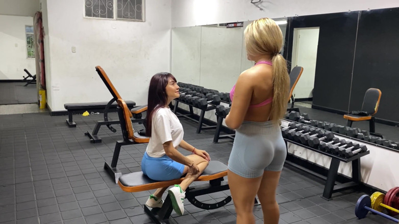 Allison Sweet: Private Workout with My Gym Trainer Gets Out of Control...
