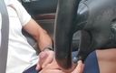 Arg B dick: Jerking off while Driving Moaning Loud