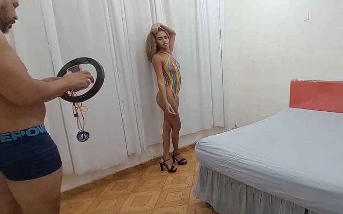 Leoogro: Young Model Has Her Ass Spread by Photographer
